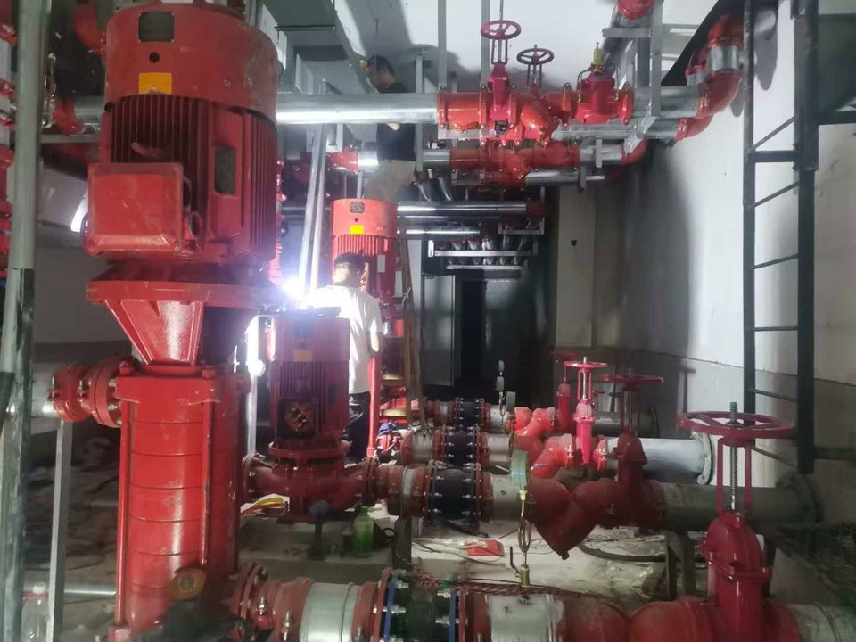 无锡朗诗芳华住宅项目消防泵房 现场照片 1