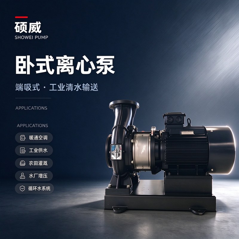 TW卧式端吸泵 · 暖通用泵系列