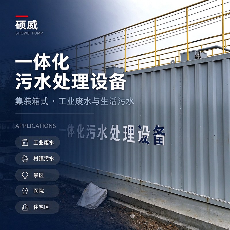 MBR地上式污水处理设备 · 污水处理